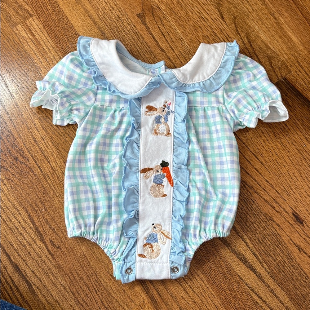 Peter Rabbit One Piece Outfit 3 months